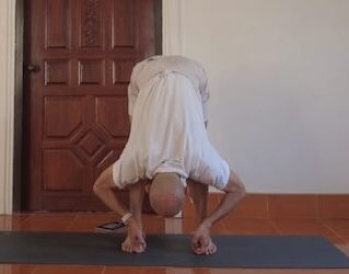 Padangustasana and Padahastasana